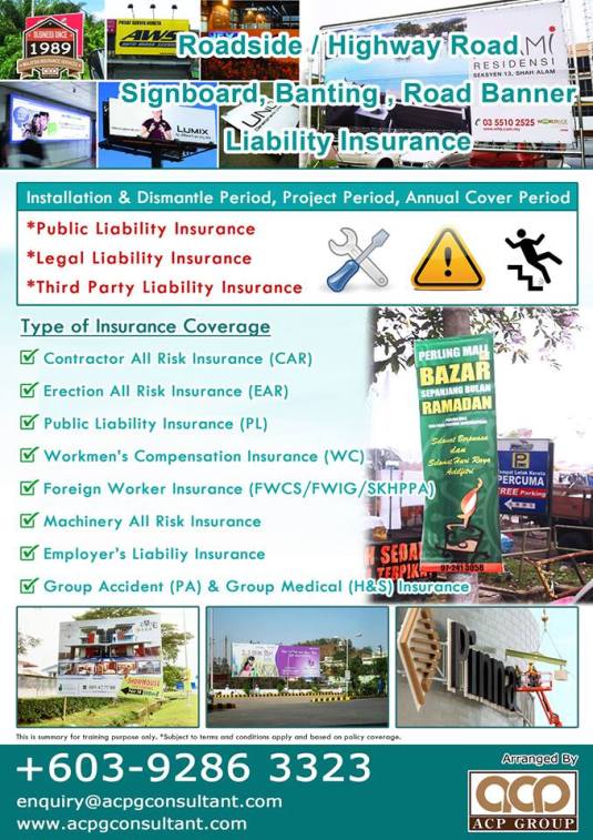 Installation Liability Insurance FB A4